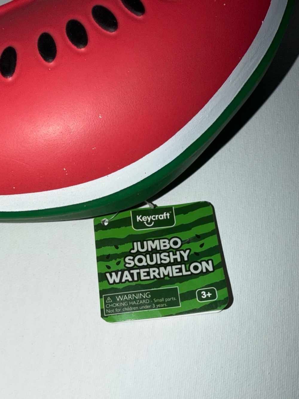 Jumbo Squishy Watermelon Slice - Keycrafts - Five Below - ships ASAP - Picture 5 of 5